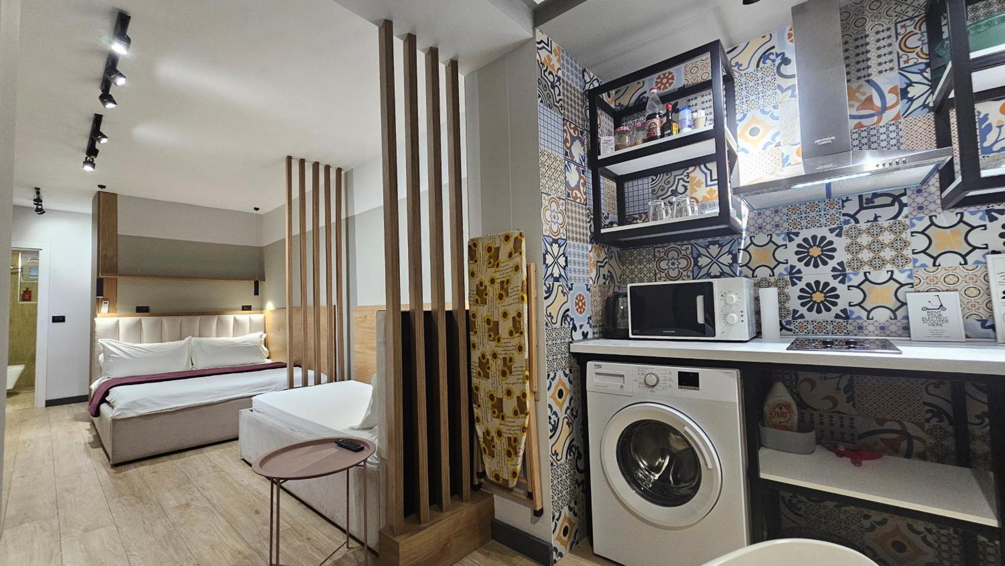 Tam Serviced Studio Apartments Next To Blloku Tirana Extérieur photo